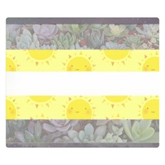 Cute Flag Double Sided Flano Blanket (small) 