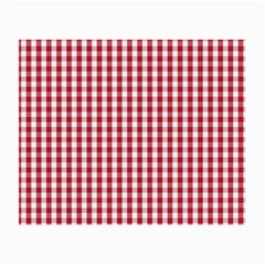 Usa Flag Red Blood Large Gingham Check Small Glasses Cloth