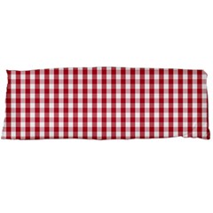 Usa Flag Red Blood Large Gingham Check Body Pillow Case (dakimakura)