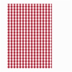 Usa Flag Red Blood Large Gingham Check Small Garden Flag (two Sides)