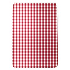 Usa Flag Red Blood Large Gingham Check Flap Covers (l)  by PodArtist