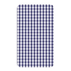 Usa Flag Blue Large Gingham Check Plaid  Memory Card Reader by PodArtist