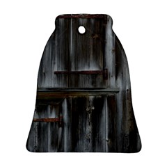 Alpine Hut Almhof Old Wood Grain Ornament (bell) by BangZart