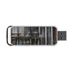 Alpine Hut Almhof Old Wood Grain Portable Usb Flash (one Side) by BangZart