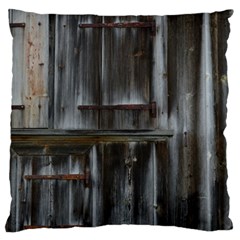 Alpine Hut Almhof Old Wood Grain Standard Flano Cushion Case (one Side) by BangZart