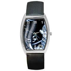 Motorcycle Details Barrel Style Metal Watch by BangZart