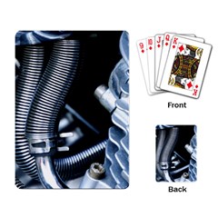 Motorcycle Details Playing Card by BangZart