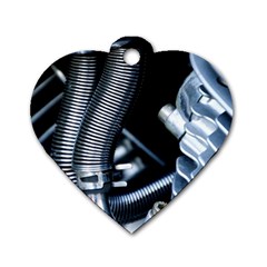 Motorcycle Details Dog Tag Heart (one Side) by BangZart