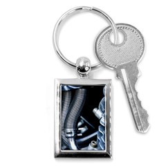 Motorcycle Details Key Chains (rectangle)  by BangZart