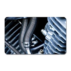 Motorcycle Details Magnet (rectangular) by BangZart