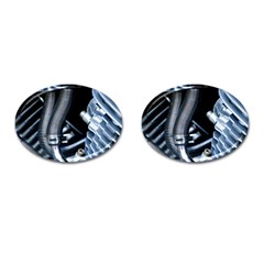 Motorcycle Details Cufflinks (oval) by BangZart