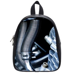 Motorcycle Details School Bags (small)  by BangZart