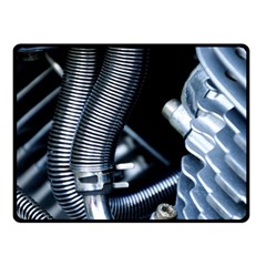 Motorcycle Details Fleece Blanket (small) by BangZart