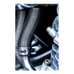 Motorcycle Details Shower Curtain 48  X 72  (small)  by BangZart