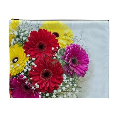 Flowers Gerbera Floral Spring Cosmetic Bag (xl) by BangZart