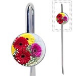 Flowers Gerbera Floral Spring Book Mark Front