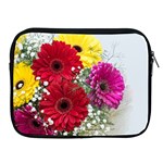 Flowers Gerbera Floral Spring Apple iPad 2/3/4 Zipper Cases Front