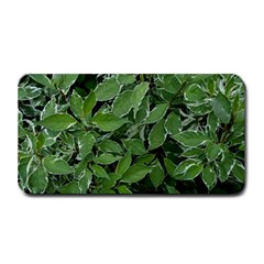 Texture Leaves Light Sun Green Medium Bar Mats by BangZart