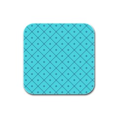 Pattern Background Texture Rubber Square Coaster (4 Pack)  by BangZart