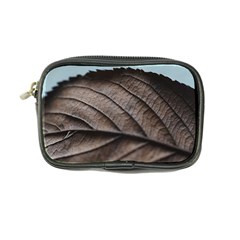 Leaf Veins Nerves Macro Closeup Coin Purse by BangZart