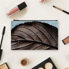 Leaf Veins Nerves Macro Closeup Cosmetic Bag (medium)  by BangZart