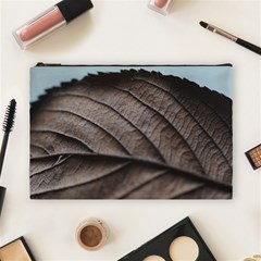 Leaf Veins Nerves Macro Closeup Cosmetic Bag (large)  by BangZart