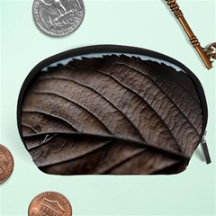 Leaf Veins Nerves Macro Closeup Accessory Pouches (large)  by BangZart