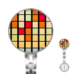 Mozaico Colors Glass Church Color Stainless Steel Nurses Watch by BangZart