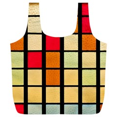 Mozaico Colors Glass Church Color Full Print Recycle Bags (l)  by BangZart