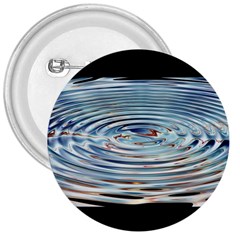 Wave Concentric Waves Circles Water 3  Buttons by BangZart