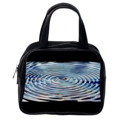 Wave Concentric Waves Circles Water Classic Handbags (one Side) by BangZart