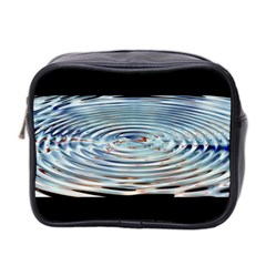 Wave Concentric Waves Circles Water Mini Toiletries Bag 2-side by BangZart