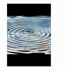 Wave Concentric Waves Circles Water Large Garden Flag (two Sides) by BangZart