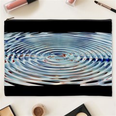 Wave Concentric Waves Circles Water Cosmetic Bag (xxxl)  by BangZart