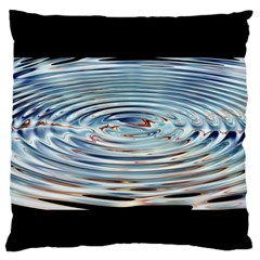 Wave Concentric Waves Circles Water Standard Flano Cushion Case (two Sides) by BangZart