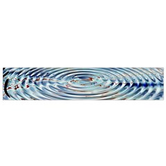 Wave Concentric Waves Circles Water Flano Scarf (small) by BangZart