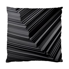 Paper Low Key A4 Studio Lines Standard Cushion Case (one Side) by BangZart