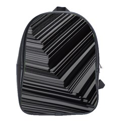 Paper Low Key A4 Studio Lines School Bags (xl)  by BangZart