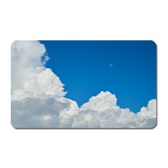 Sky Clouds Blue White Weather Air Magnet (rectangular) by BangZart