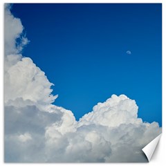 Sky Clouds Blue White Weather Air Canvas 12  X 12   by BangZart