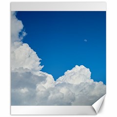 Sky Clouds Blue White Weather Air Canvas 20  X 24   by BangZart