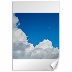 Sky Clouds Blue White Weather Air Canvas 20  X 30   by BangZart