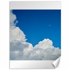 Sky Clouds Blue White Weather Air Canvas 36  X 48   by BangZart