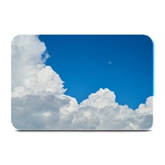 Sky Clouds Blue White Weather Air Plate Mats by BangZart