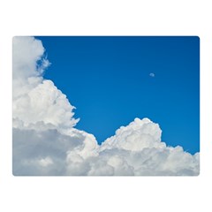 Sky Clouds Blue White Weather Air Double Sided Flano Blanket (mini)  by BangZart