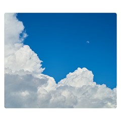 Sky Clouds Blue White Weather Air Double Sided Flano Blanket (small)  by BangZart