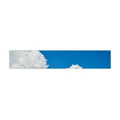 Sky Clouds Blue White Weather Air Flano Scarf (mini) by BangZart