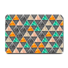 Abstract Geometric Triangle Shape Small Doormat  by BangZart