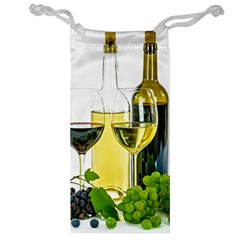 White Wine Red Wine The Bottle Jewelry Bag by BangZart