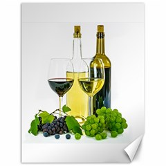 White Wine Red Wine The Bottle Canvas 12  X 16   by BangZart